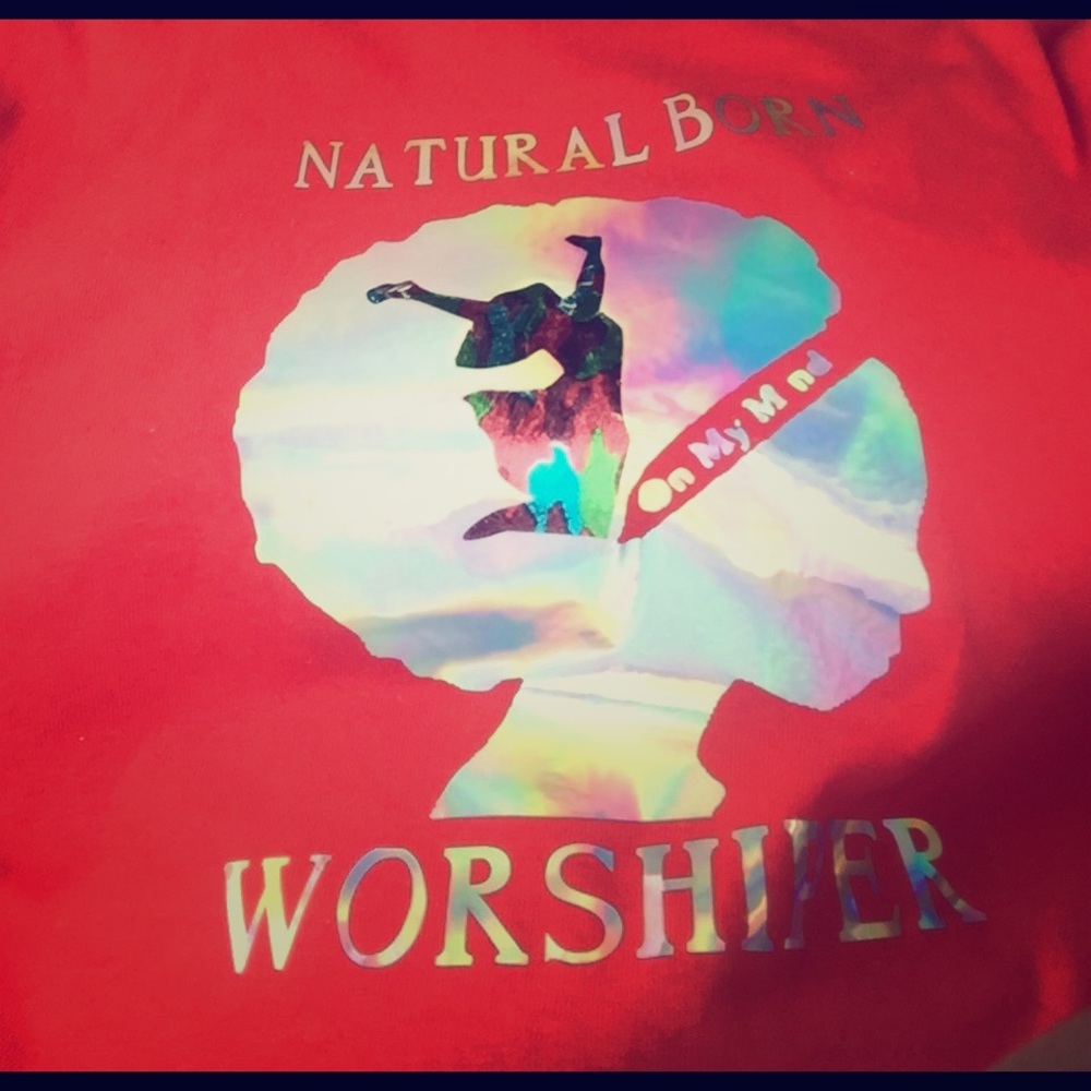 Natural Born Worshiper t-shirt